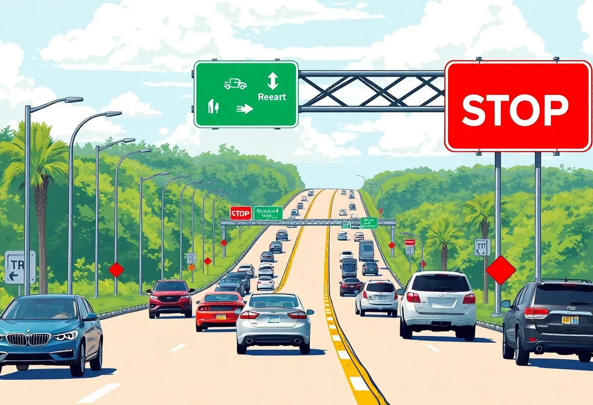 Traffic on U.S. 278 Corridor in Beaufort County