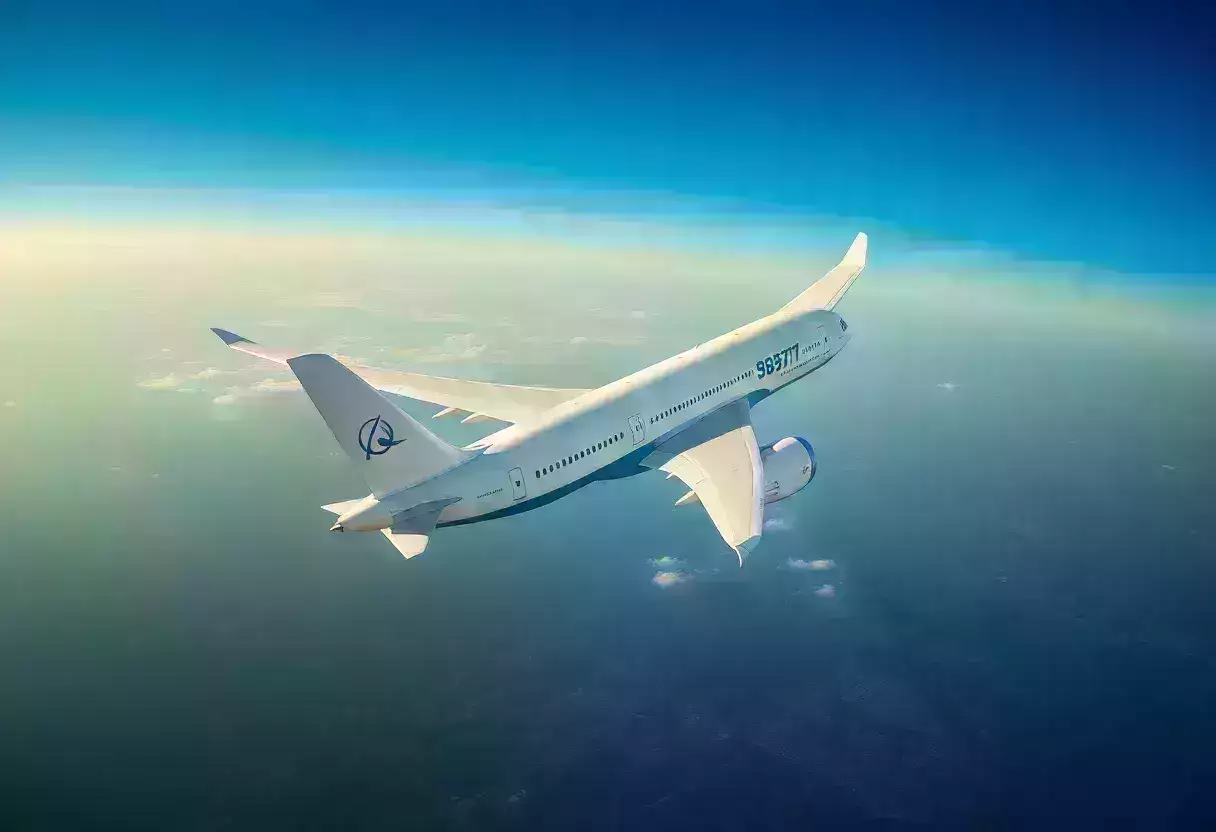 Boeing 787 Dreamliner in Flight