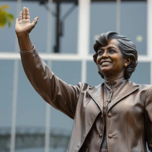 Statue Unveiling for Women's Basketball Coach