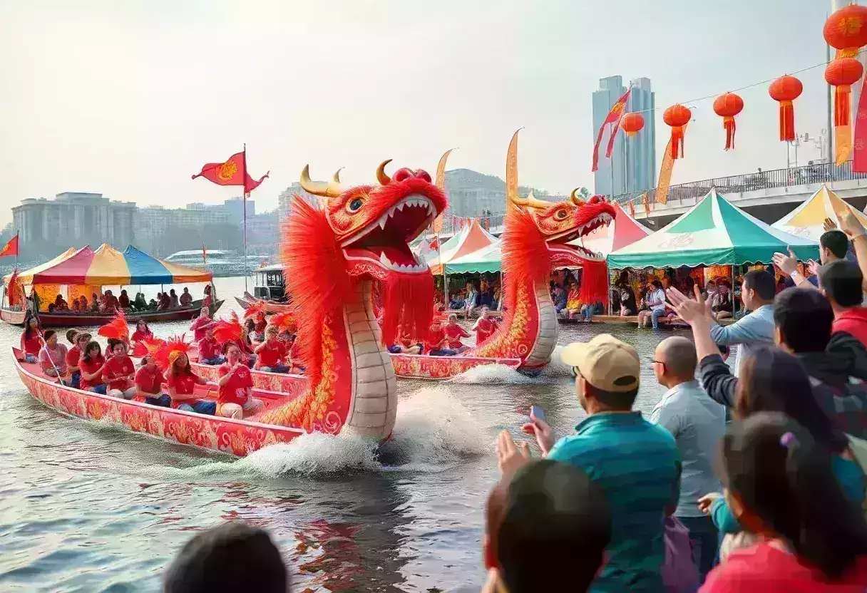 Teams competing at DragonBoat Beaufort Race Day