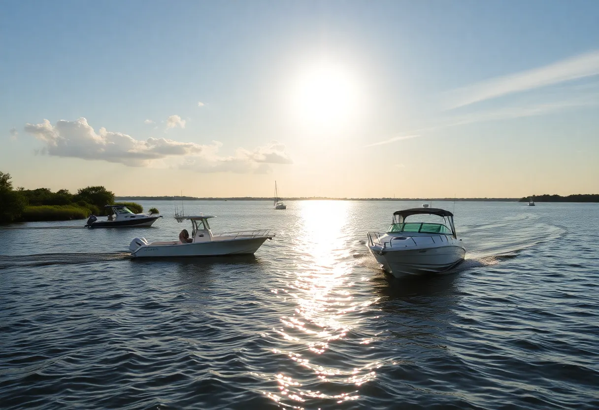 Boats on Skull Creek, Hilton Head Island