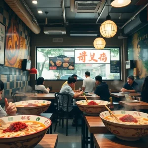JINYA Ramen Bar Interior