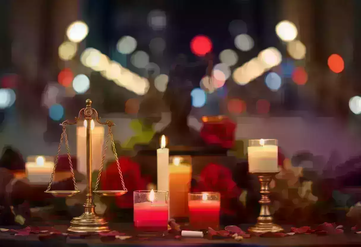 Symbolic representation of justice and hope in a community affected by crime