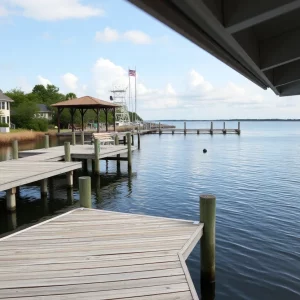 Little River Dock Scene