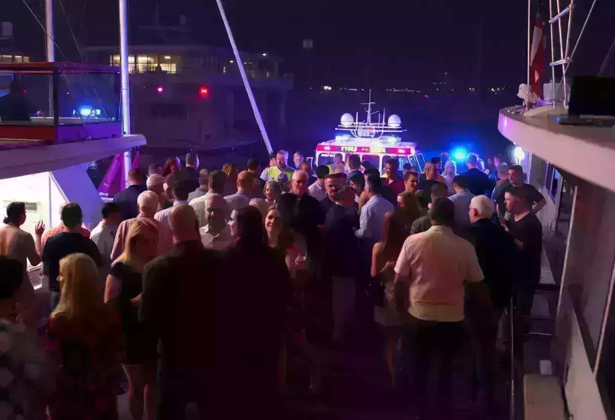 Little River Party Shooting Scene