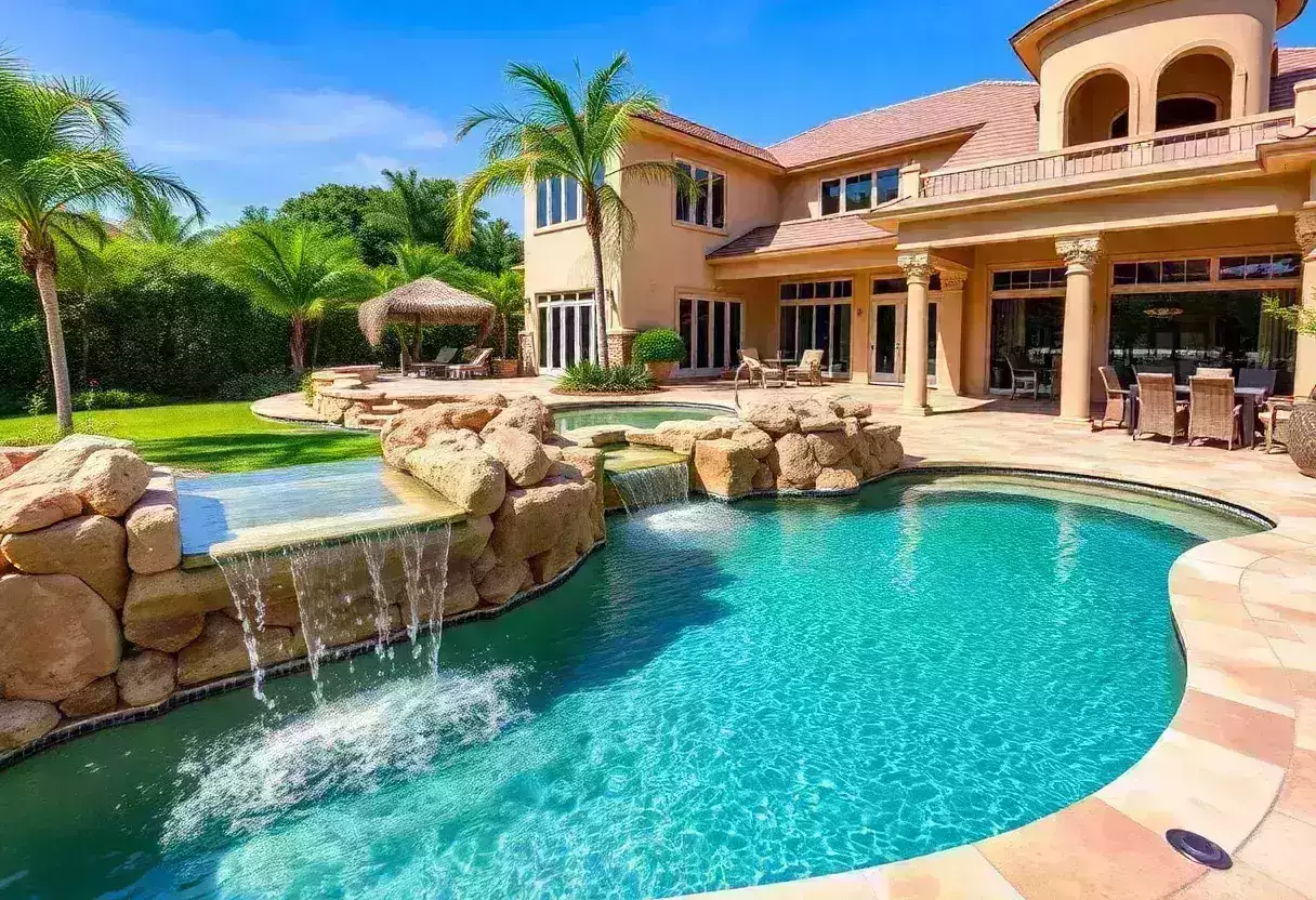 Luxurious rental home on Fripp Island with private waterpark