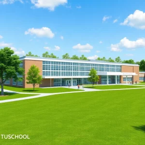 Conceptual design of the new Lady's Island Middle School