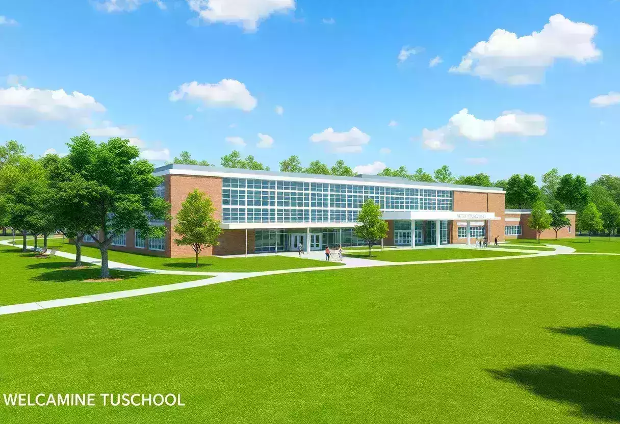 Conceptual design of the new Lady's Island Middle School