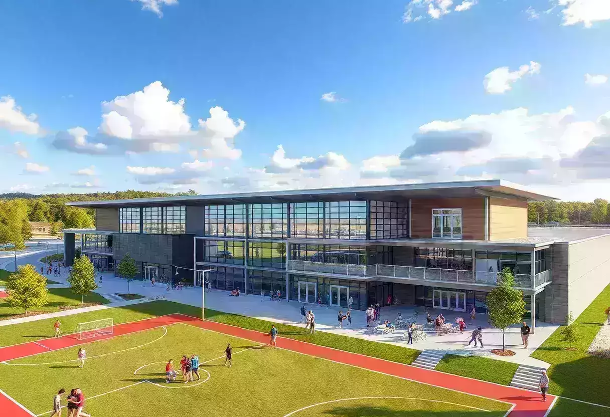 Rendering of the proposed Sand Shark 20/20 sports complex at USC Beaufort.