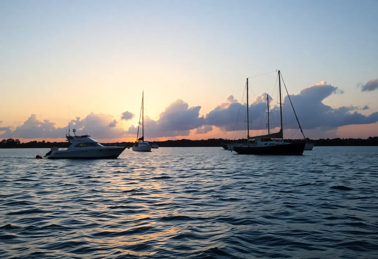 Sunset over Skull Creek, Hilton Head Island