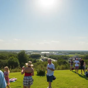 Beaufort County under a heat advisory with sun and outdoor activity