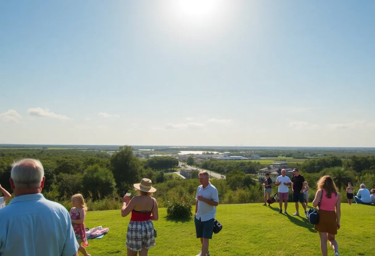Beaufort County under a heat advisory with sun and outdoor activity