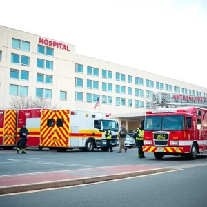 Fire department responding to alarm at Beaufort Memorial Hospital