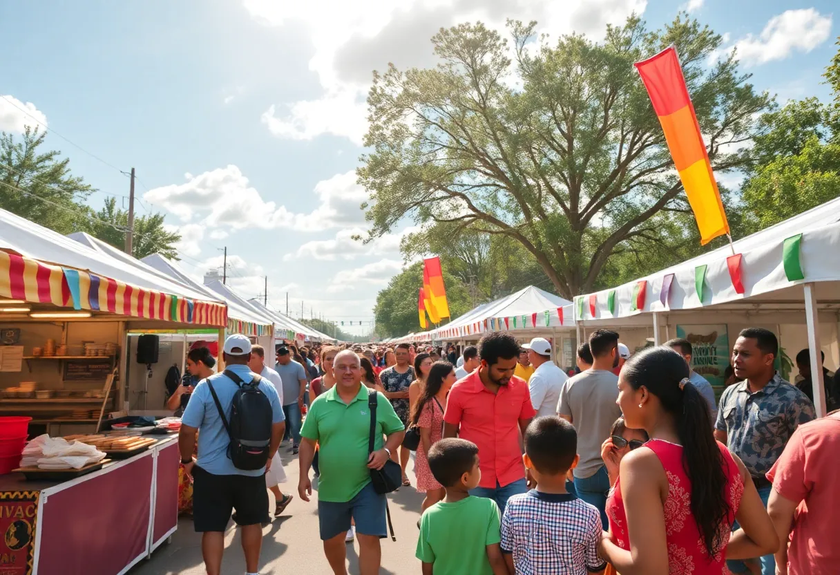 Latino food festival in Hilton Head Island showcasing vibrant community engagement