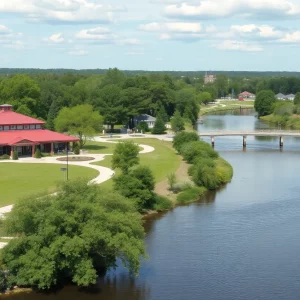 Scenic view of Florence, South Carolina, highlighting retiree-friendly amenities.