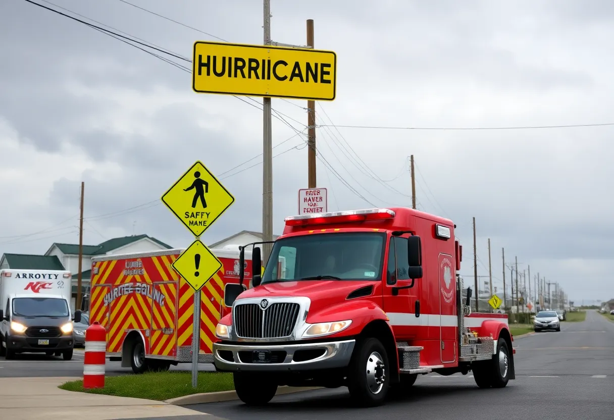 Coastal town preparing for hurricane season