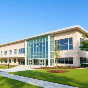 Artist's rendition of the new outpatient clinic for veterans in Beaufort County
