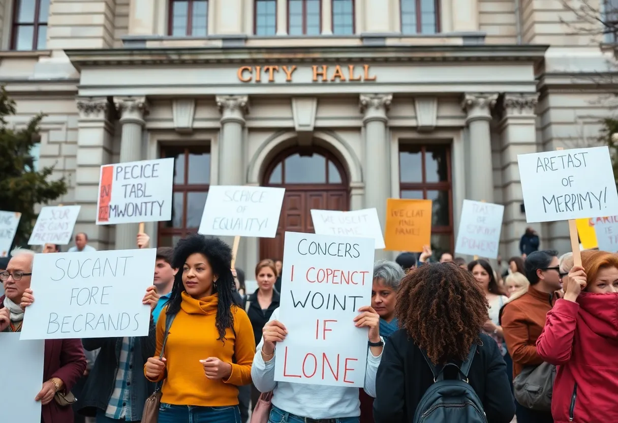 Protesters gathered in Beaufort to honor John Lewis and advocate for social justice.
