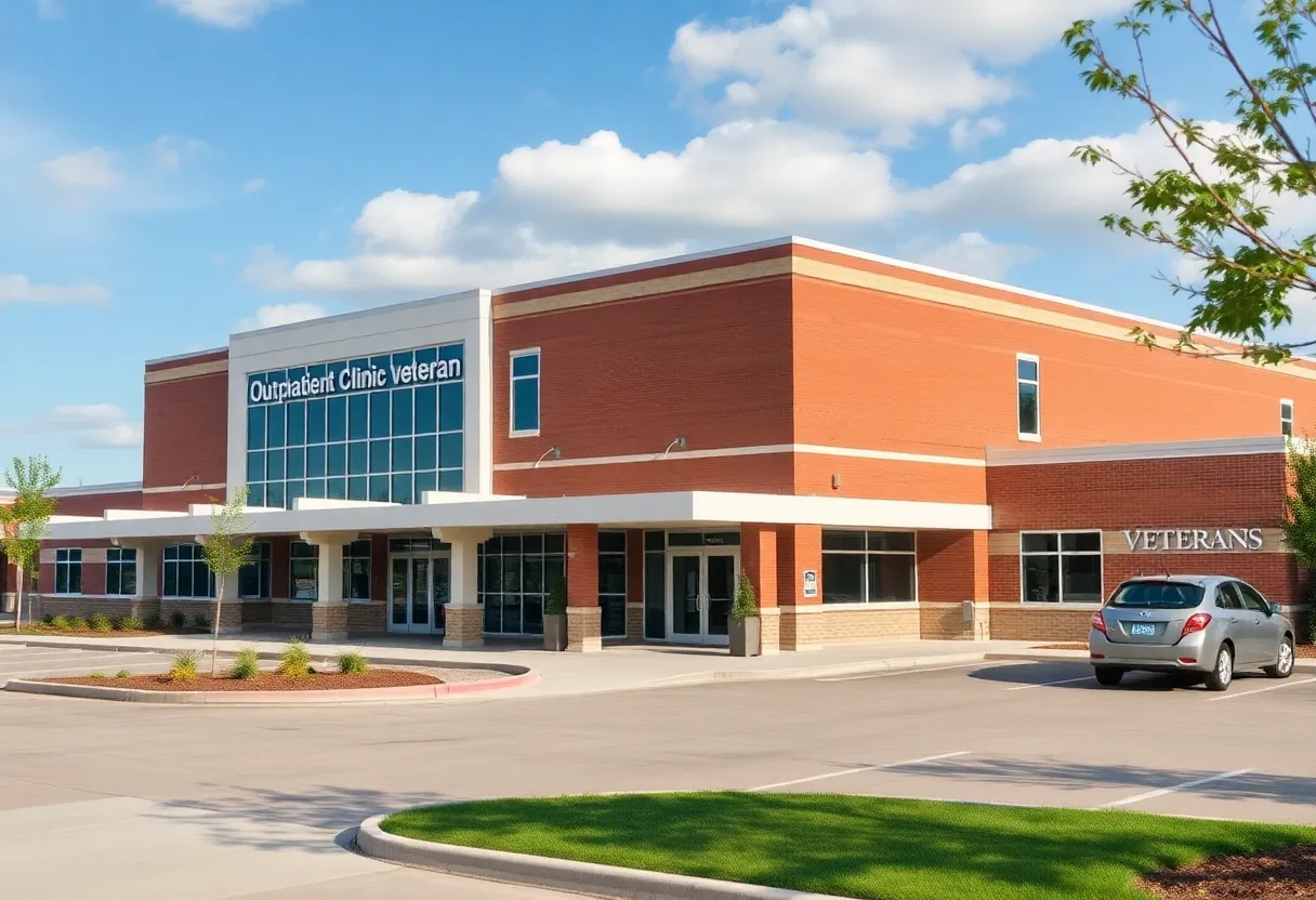 Concept image of the new Veterans Outpatient Clinic in Beaufort County