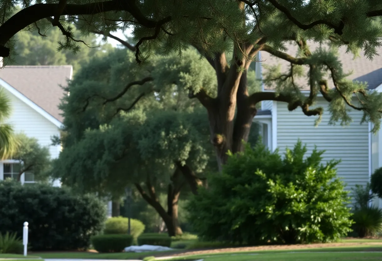 Residential area in Beaufort County