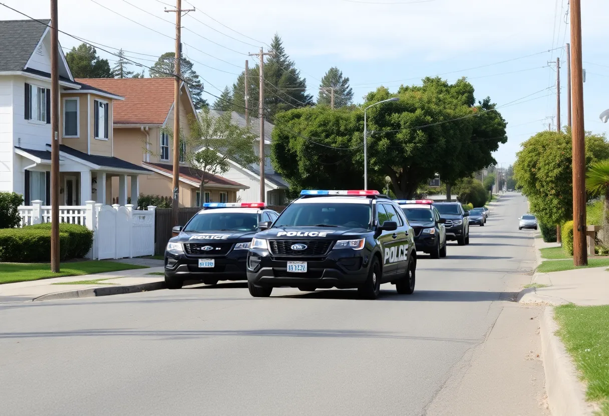 Police presence on St. Helena Island after a shooting incident
