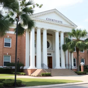 Beaufort SC courthouse symbolizing justice and public safety