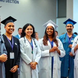 Graduates of the Beaufort Memorial PATH Program during their ceremony