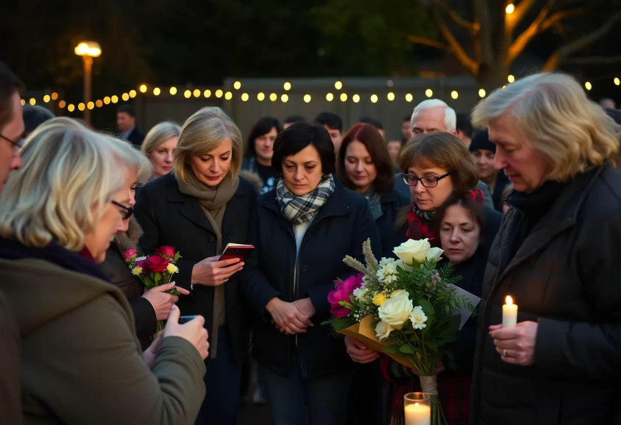 Residents gathered in Spartanburg for a remembrance event