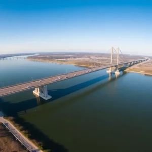 View of Talmadge Memorial Bridge after reopening