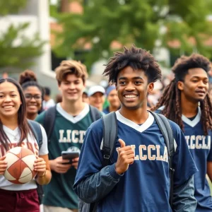 Celebration of NCAA Division II membership at USCB