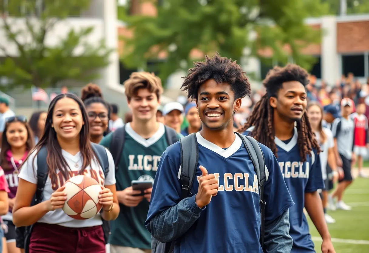 Celebration of NCAA Division II membership at USCB