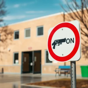 Students at Battery Creek High School during a security lockdown