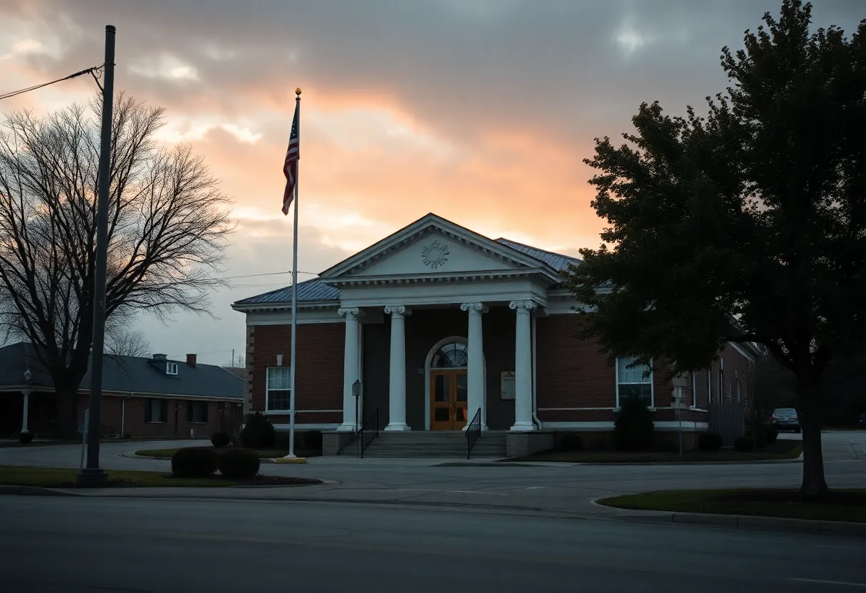 Courthouse building in Beaufort, South Carolina