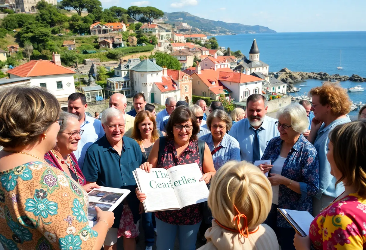 Community gathering in Beaufort honoring Jeff Evans