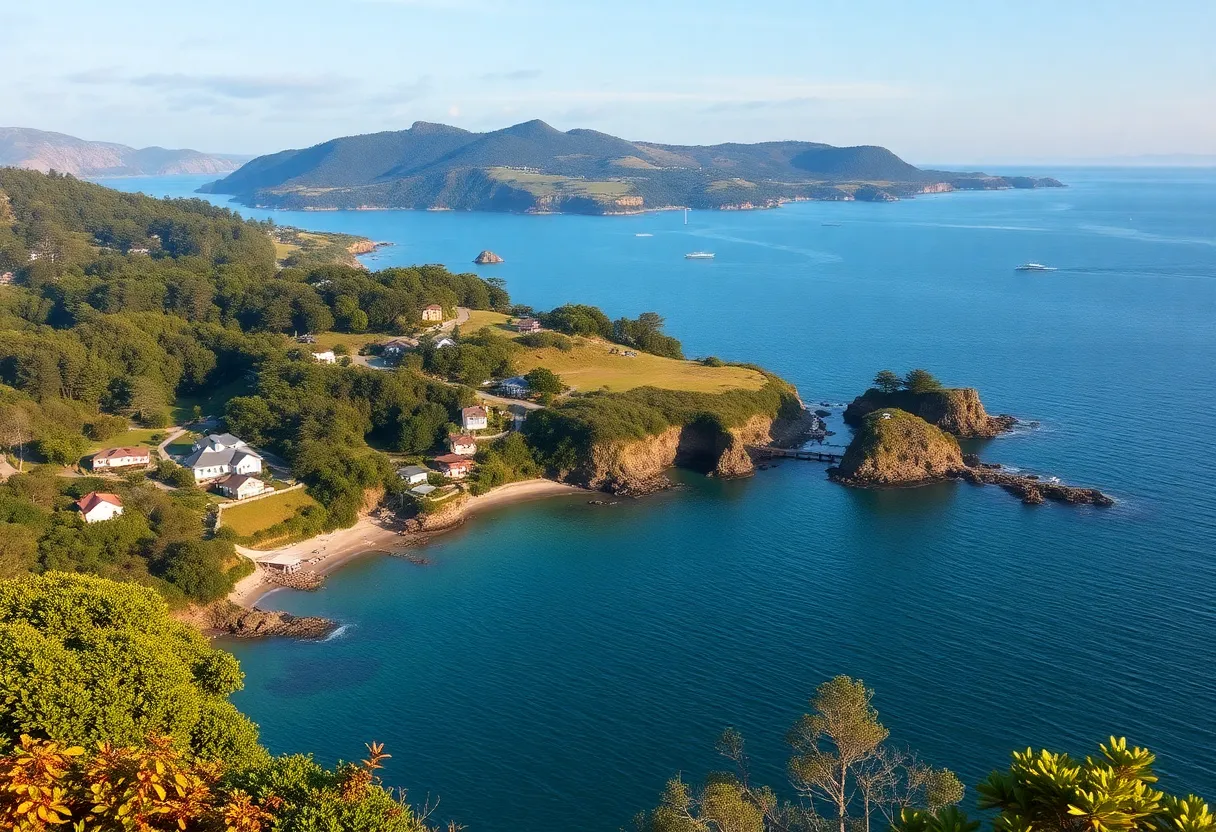 Searching for the missing person in St. Helena Island's beautiful landscape