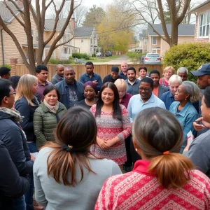 Community members come together in support after a missing person search.