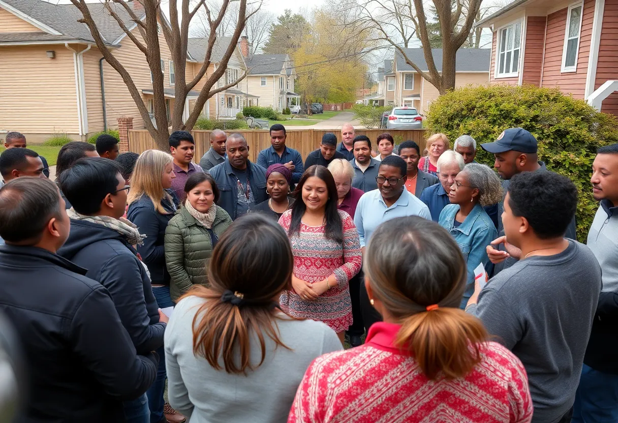 Community members come together in support after a missing person search.