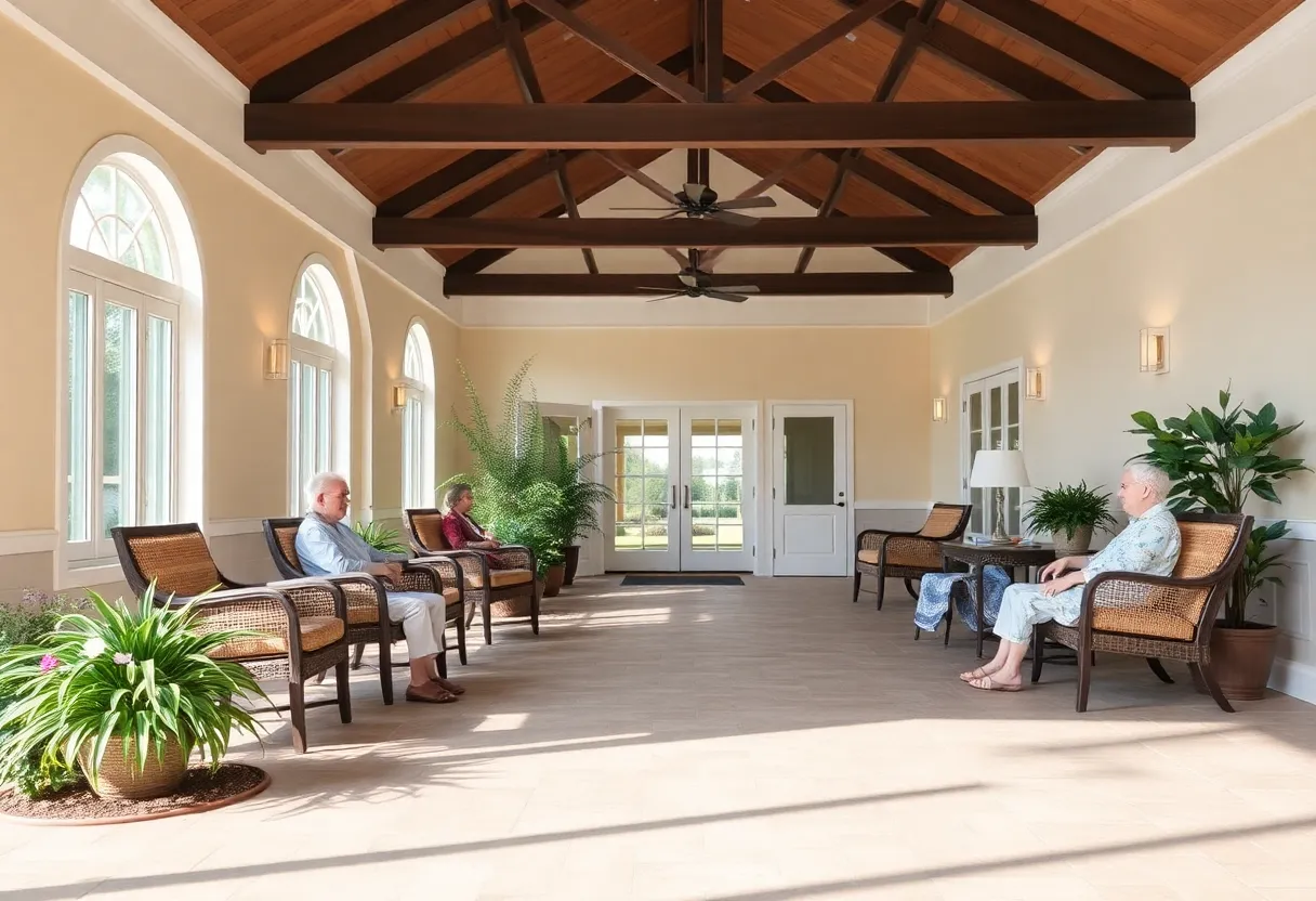 Exterior view of Preston Health Center in Hilton Head