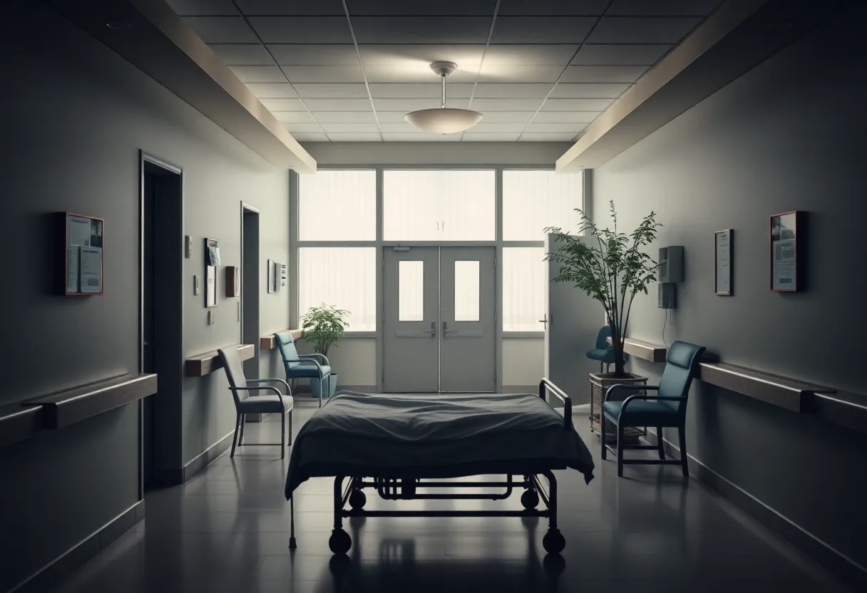 Exterior view of the Preston Health Center, a skilled care facility.