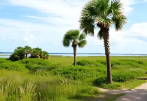 View of St. Helena Island representing Gullah Geechee culture