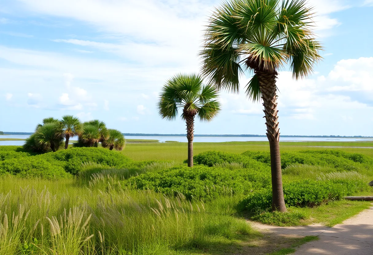 View of St. Helena Island representing Gullah Geechee culture