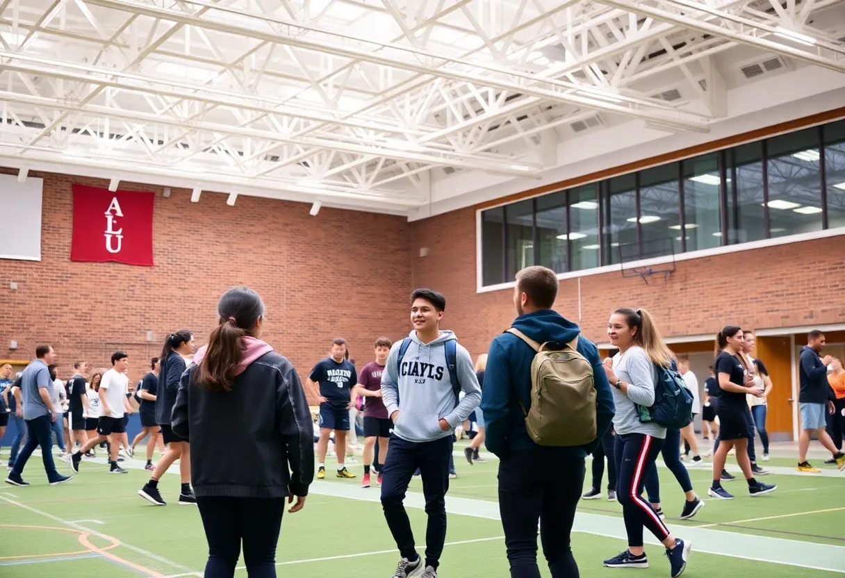 Athletics facility at the University of South Carolina Beaufort