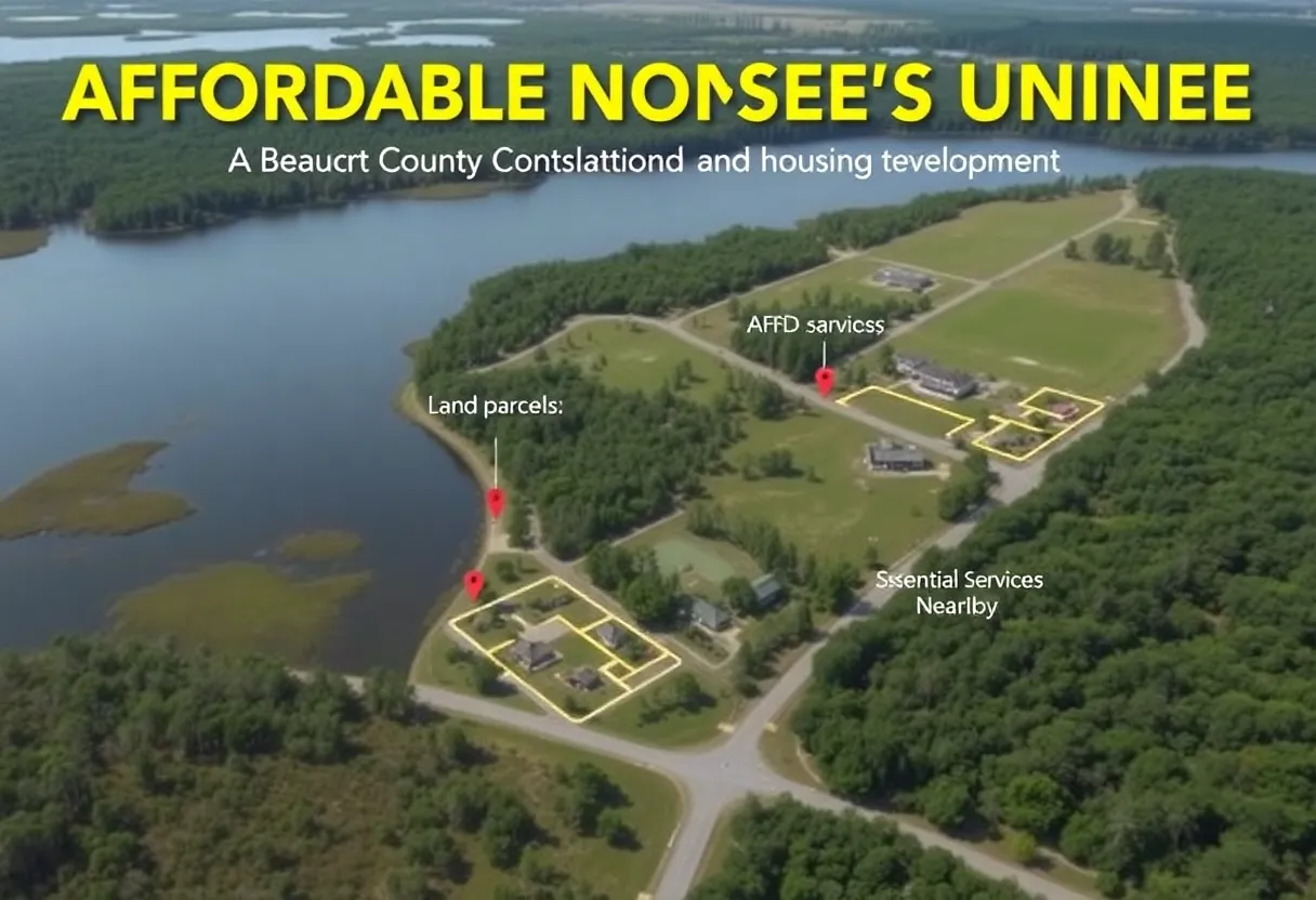 Land parcels identified for affordable housing in Beaufort County