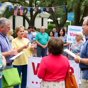 Residents of Beaufort County engaged in discussions about municipal elections.