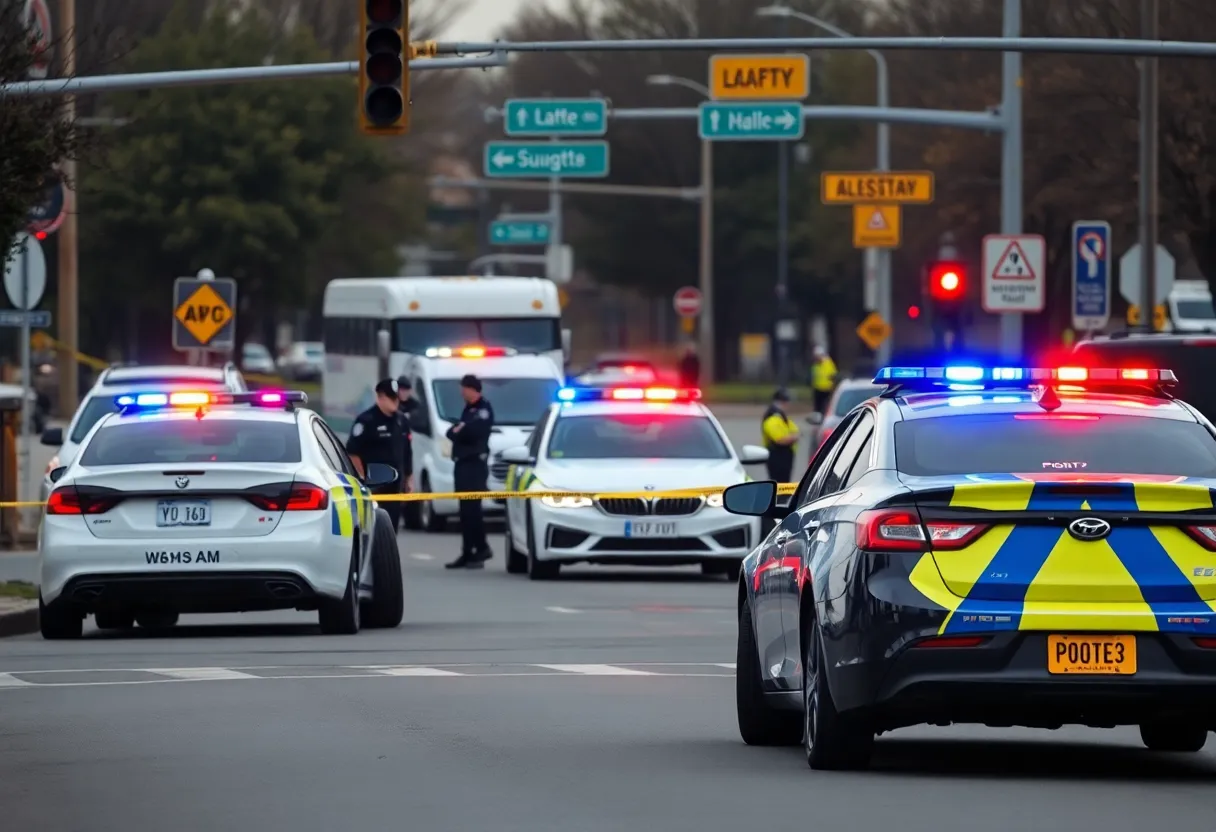 Investigation at Dr. Martin Luther King Jr. Drive and Highway 21