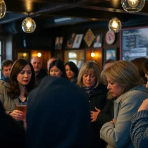 Community members gather in support after a tragic mass shooting in Beaufort County.