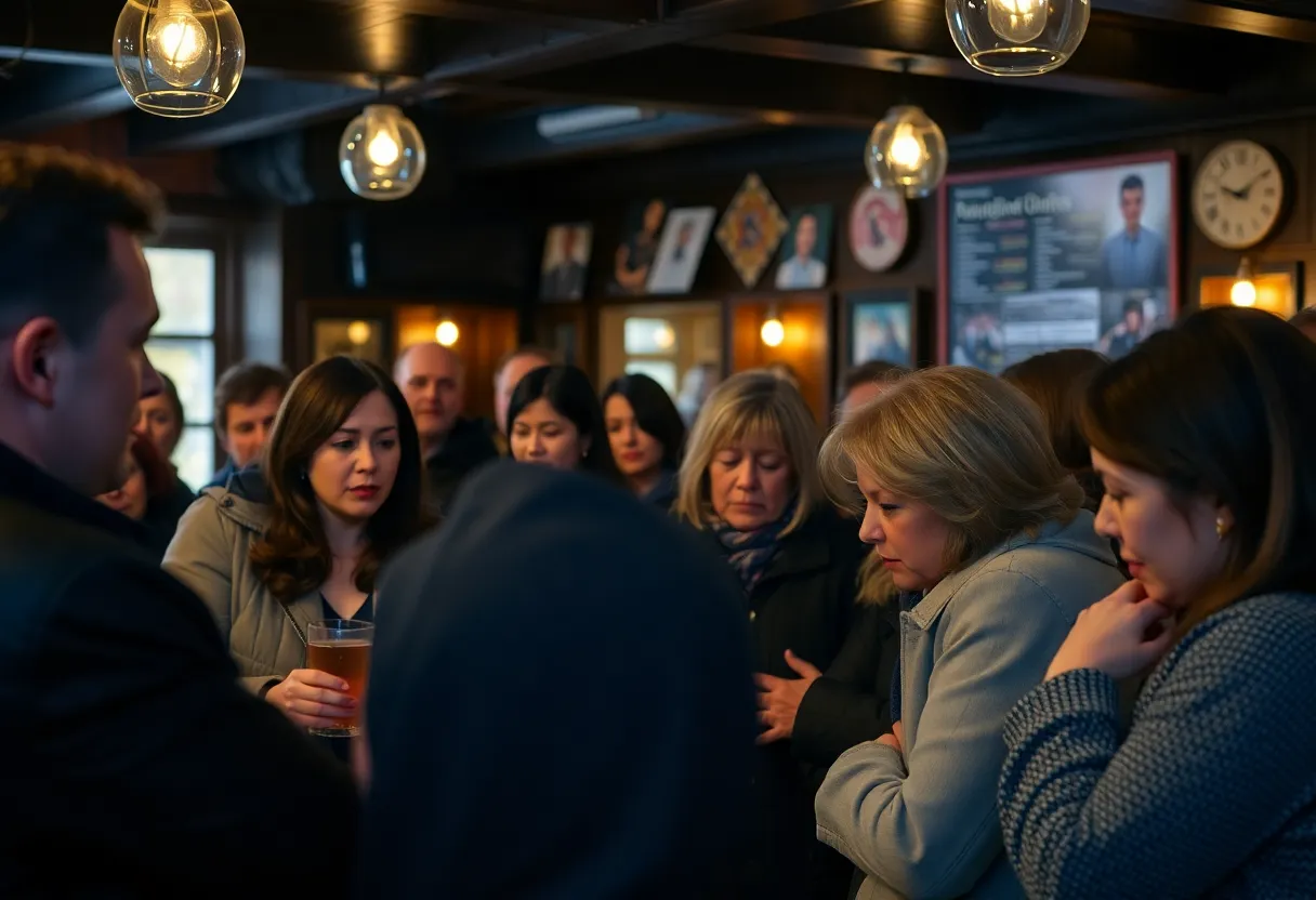 Community members gather in support after a tragic mass shooting in Beaufort County.