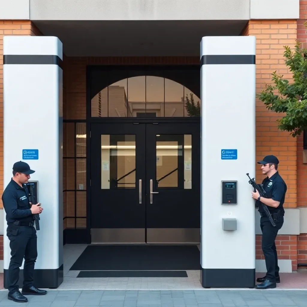 Weapons detection system at Beaufort County high school