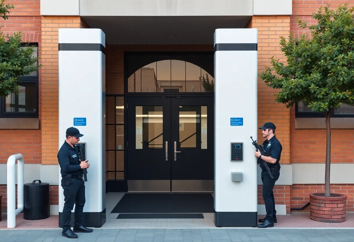 Weapons detection system at Beaufort County high school