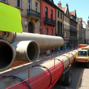 Construction of stormwater improvements in Beaufort, SC